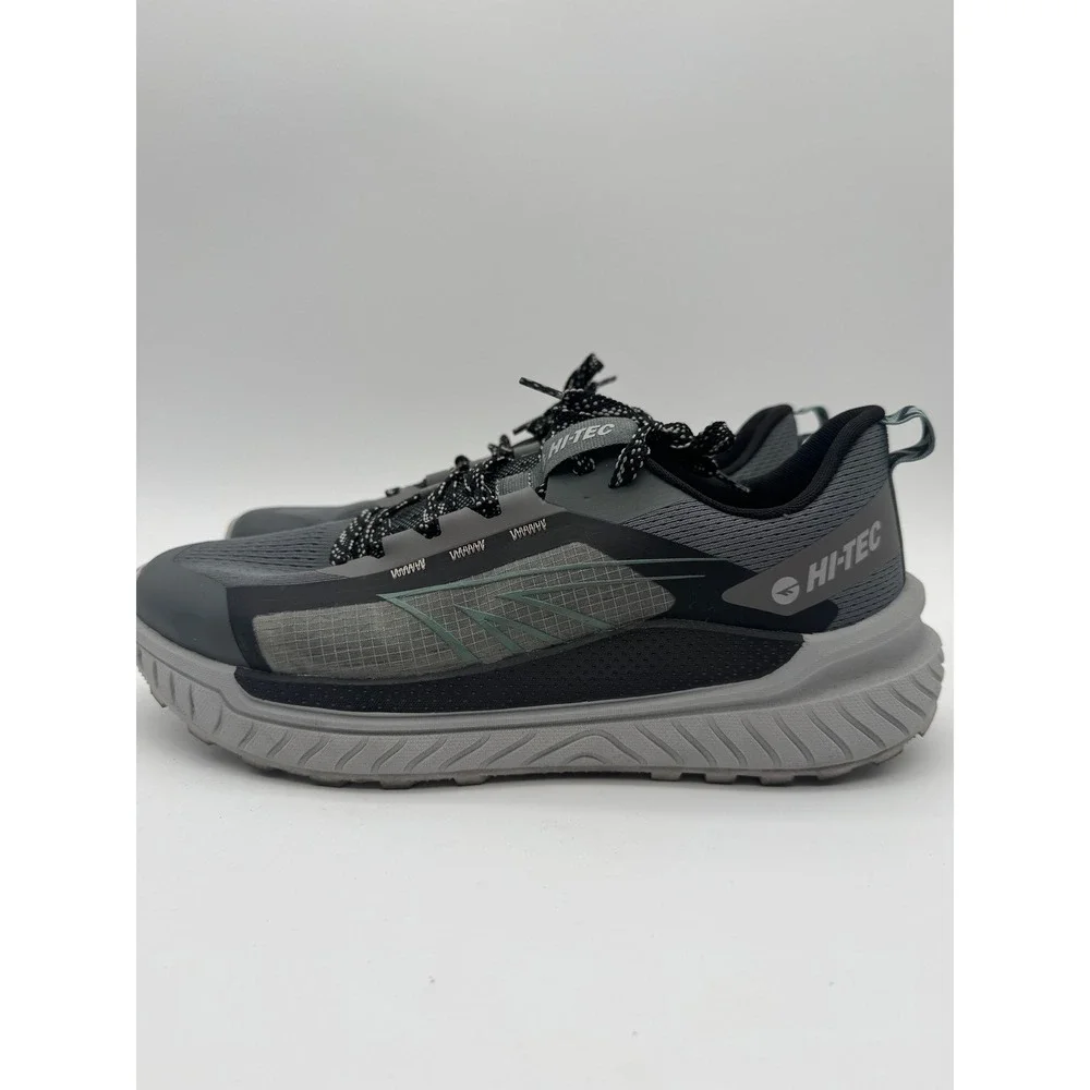 Hi-Tec Men's Size 10.5 Castle Rock Black‎ Athletic Running Shoes Sneakers